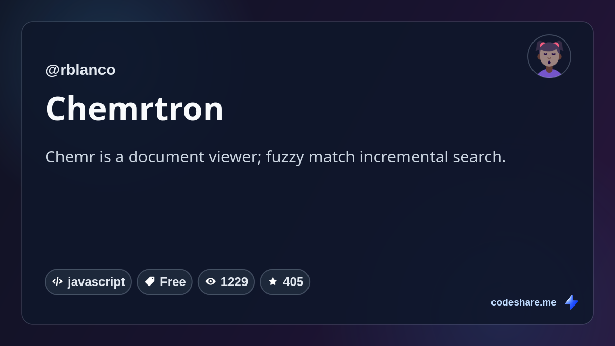 Chemrtron
