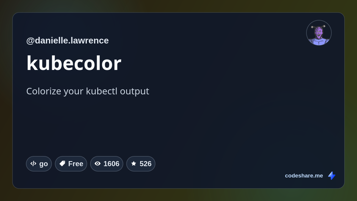 kubecolor