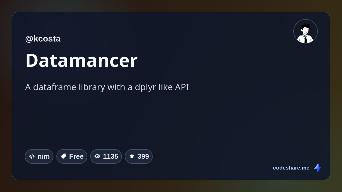 Datamancer