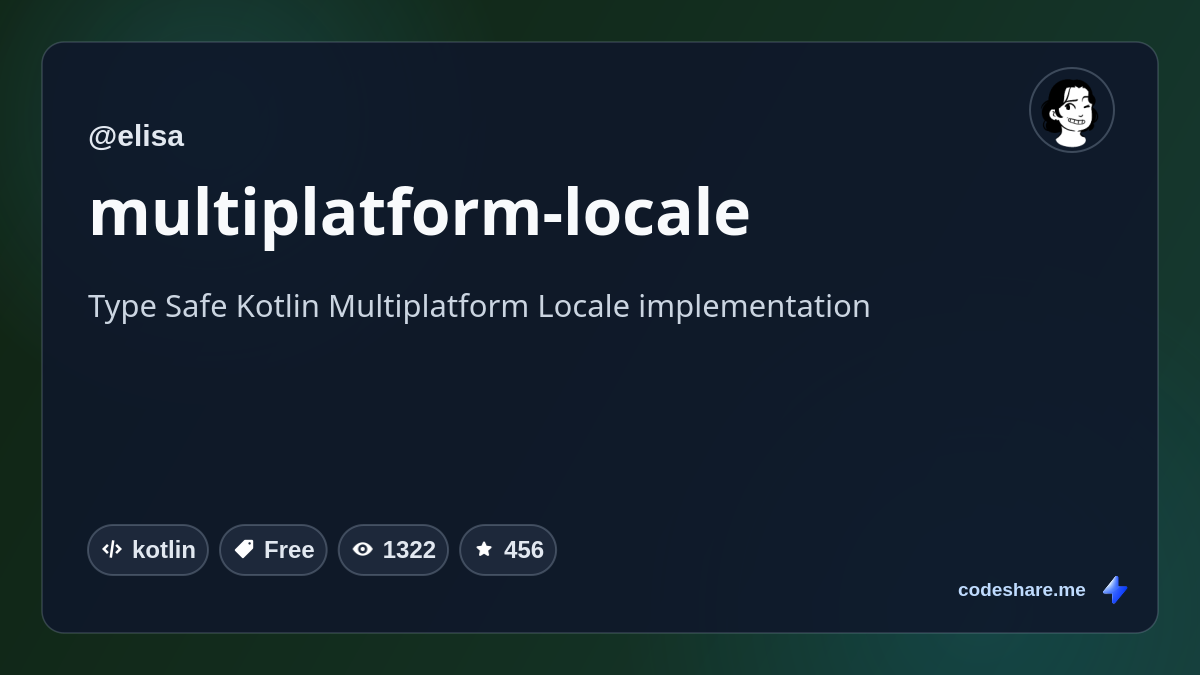 multiplatform-locale