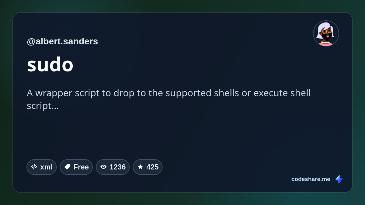 sudo